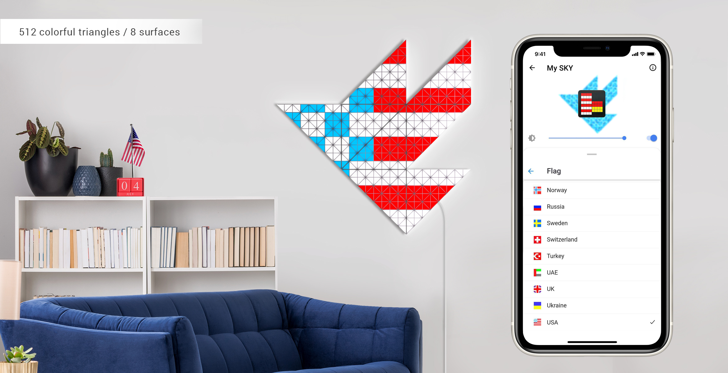 USA Flag SKY