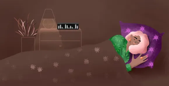 Fall asleep with sleep timer