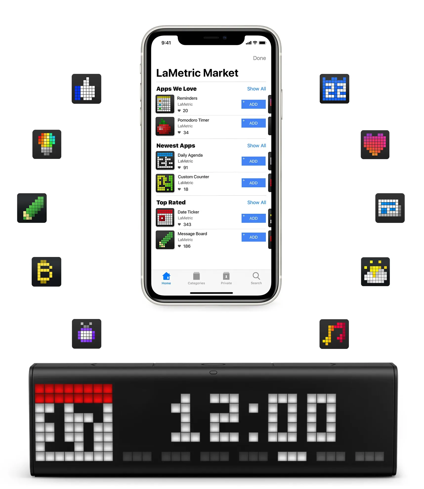 Smart Clock for a Smart Home | LaMetric TIME