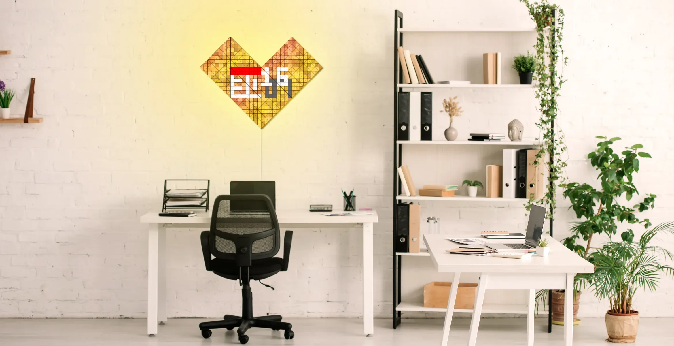 LaMetric SKY smart lighting - Shape Your Time with Elegance - Heart