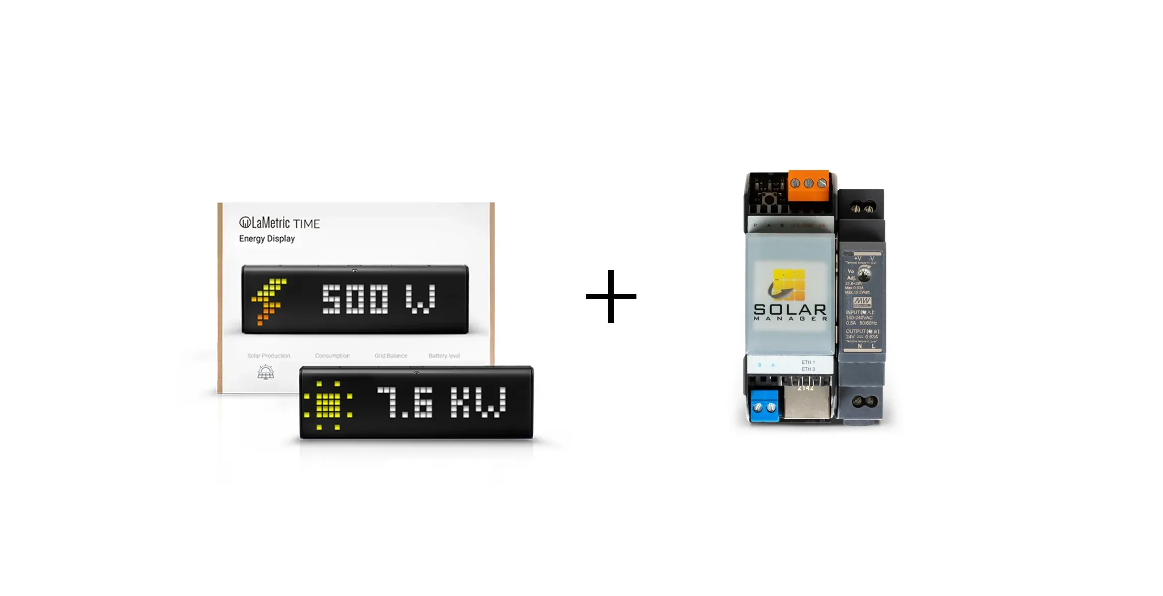 Energy Display for Solar Manager Gateway